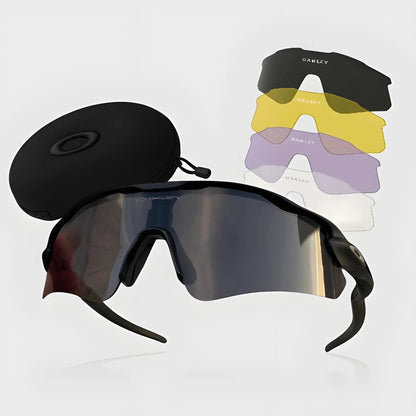 Óculos de Sol Radar Ev Preta + Kit