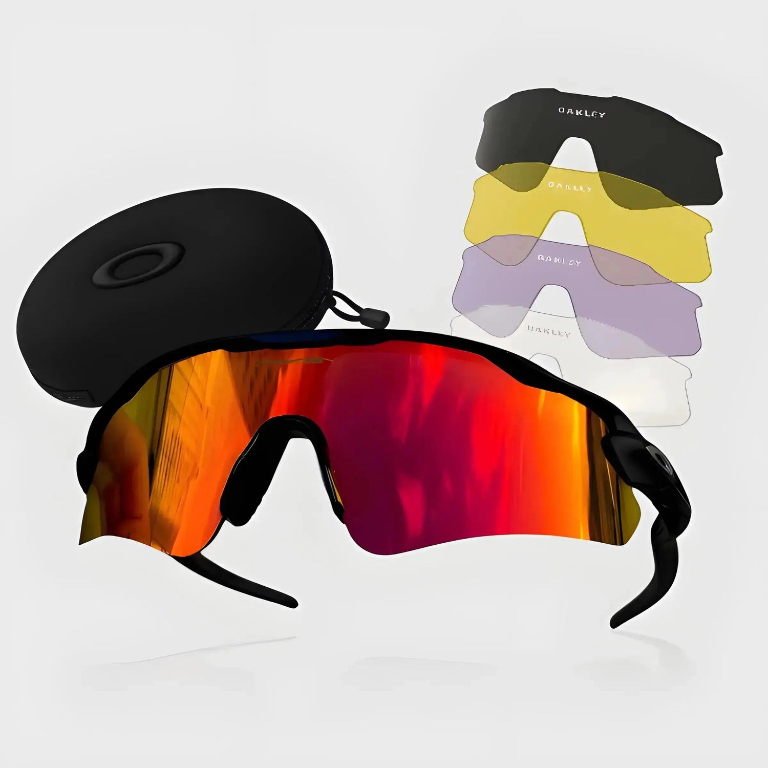 Óculos de Sol Radar Ev Preta + Kit