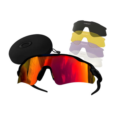 Óculos de Sol Radar Ev Preta + Kit