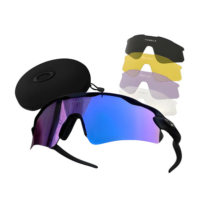 Óculos de Sol Radar Ev Preta + Kit